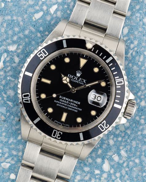 ROLEX Submariner Inserto Nero Trizio 05 Per ref. 16610 Calib: 